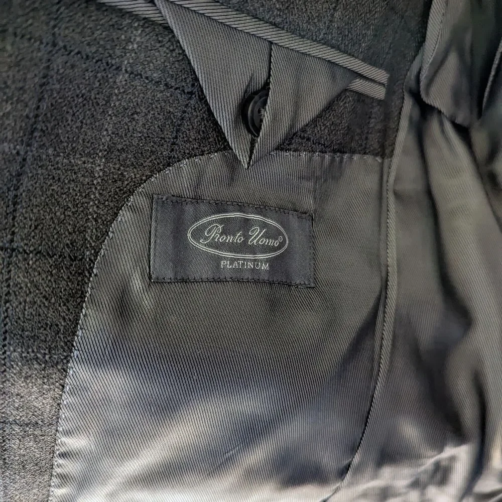 Pronto Uomo Gray Men's Blazer